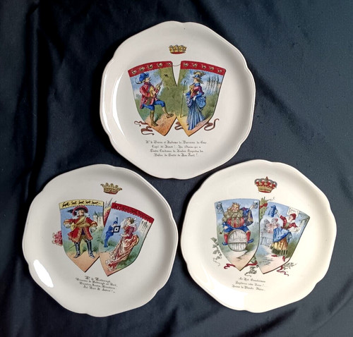 Assiettes parlantes en - 3,