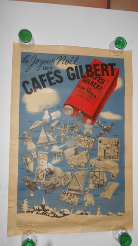 Affiche ancienne joyeux noel