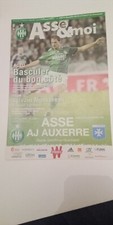 PROGRAMME MATCH- ST-ETIENNE A.S.S.E  - AJ AUXERRE ASSE et MOI 2010/11 N°45