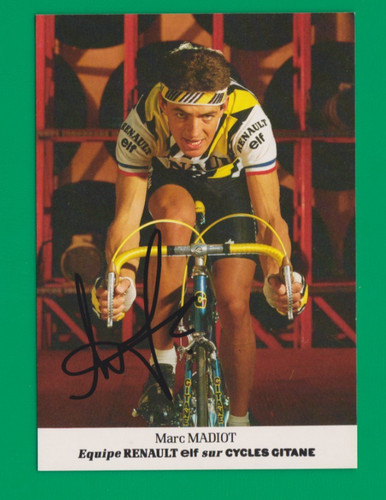 Cyclisme carte cycliste marc - cycliste,