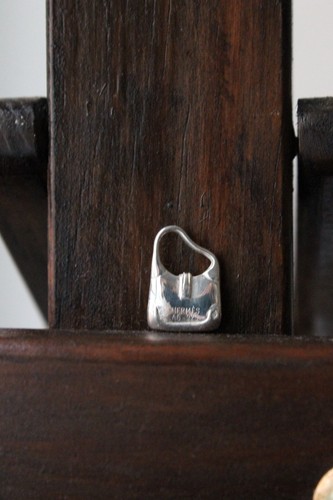 Hermès pendentif argent - hermès,