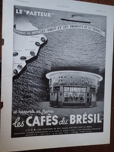 Cafe bresil pasteur - bresil,