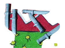 Playmobil couteaux yankee - x5,