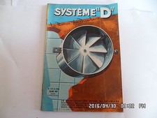 SYSTEME D N°173 MAI 1960 ASPIRATEUR DE BUEE PARC POUR BEBE TABLE PLIANTE    G64