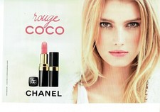 Publicité Advertising 129 2012 Chanel maquillage rouge lèvres Rouge Coco ( 2 pag