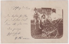 Véritable Photo AK En Costume