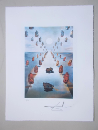 Lithographie salvador dali - lithographie,,