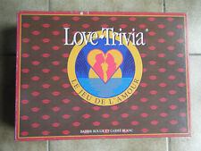 JEU DE SOCIETE LOVE TRIVIA