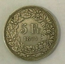 MONNAIE ANCIENNE 5F ARGENT