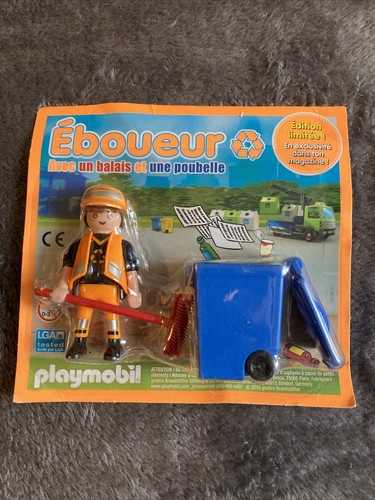 Personnage geobra éboueur - personnage,