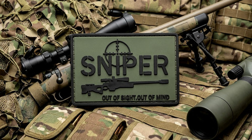 Sniper patch ou ecusson - -,