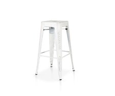 Tabouret Tolix Bistro Industrial Métal BAR Cuisine Restaurant Set 6 Pièces De