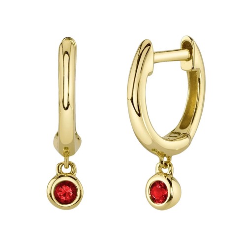 14k jaune rubis chaton - 14k, or