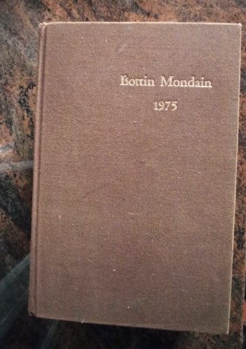 Bottin mondain 1975 pub - mondain,