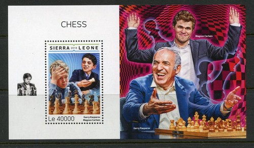 Sierra leone 2018 chess - sierra, garry