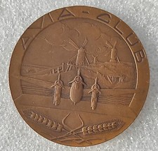 MEDAILLE AVIA-CLUB inauguration stade GABRIEL VOISIN 1942 issy les moulineaux