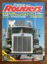 FRANCE ROUTIERS n 18 Mai 1982 - Sans POSTER - Essai MAN 19 321 FT - Camions
