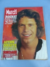 PARIS MATCH N° 1635 du 26 septembre 1980 ACTION DIRECTE , ARNAUD DE ROSNAY