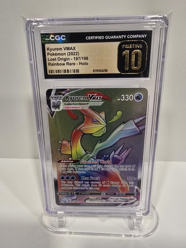Cgc pristine pokemon 2022 - pokemon,