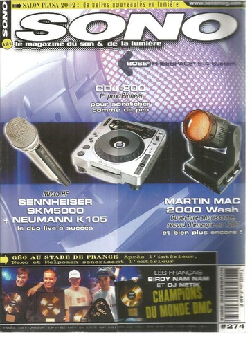 Sono magazine 274 festi - sono, n°274