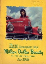 Catalogue brochure  1942 Nash 600 / Ambassador USA
