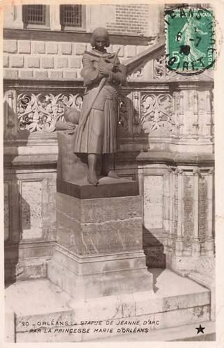 Orleans statue jeanne d - statue,