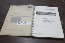 MANUAL ADRET CS201 GENERATEUR