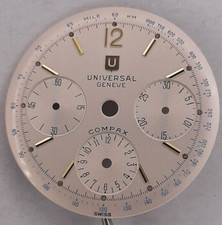 Universal Genève Compax Rare Original Vintage Dial NOS good condition UG 281