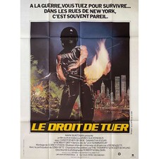 LE DROIT DE TUER Affiche de