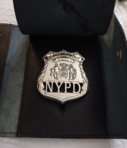 Nypd officer wallet with - nypd,