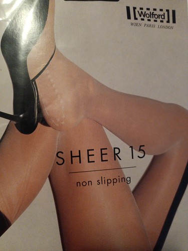 Wolford sheer non - sheer, non-slipping