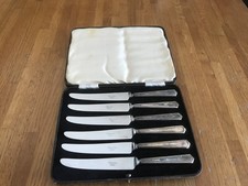 COFFRET 6 COUTEAUX LAMES ACIER