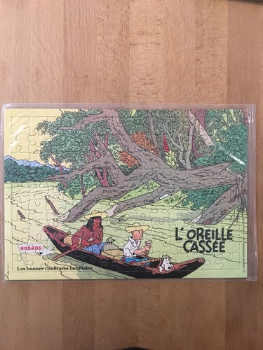 Tintin puzzle andros neuf - andros,
