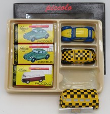 SET 3 SHELL METAL SCHUCO PICCOLO 1/90 VW COX BEETLE KÄFER KOMBI LUFTHANSA #01710