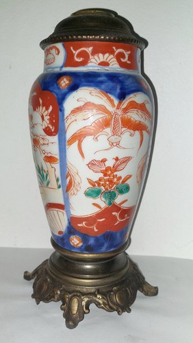 Lampe petrole imari - petrole,