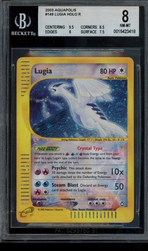 Pokemon crystal lugia holo - lugia,