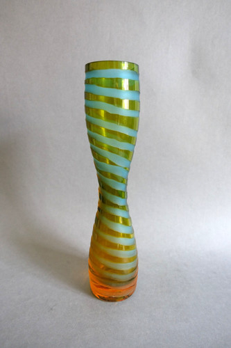 Cyan design vase - cyan,