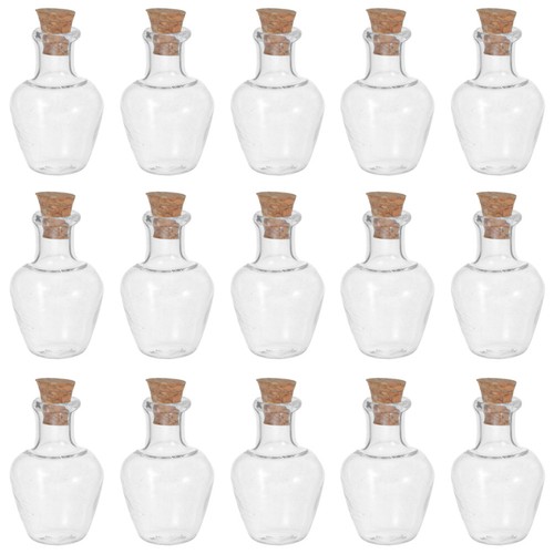 Pcs mini bouteilles bocaux - bouteilles,