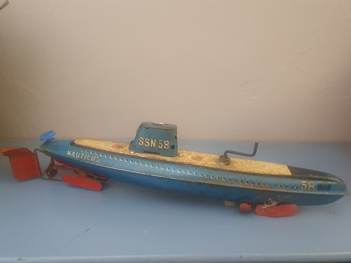 Jouet ancien tole marusan - jouet,