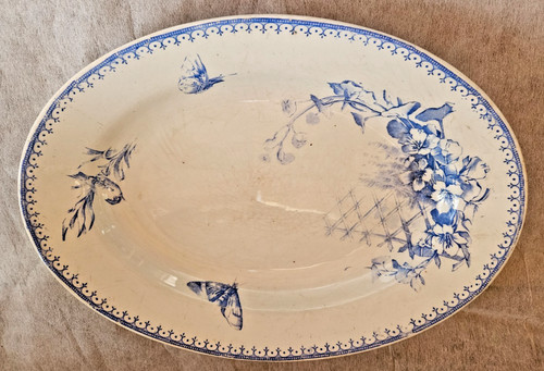 Plat faience petrus - faience, regout