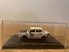 SOLIDO MODIFIÉE SIMCA 1000 RALLYE 2 1976 RALLY MONTECARLO 2018 BOITE 1/43 AG A11