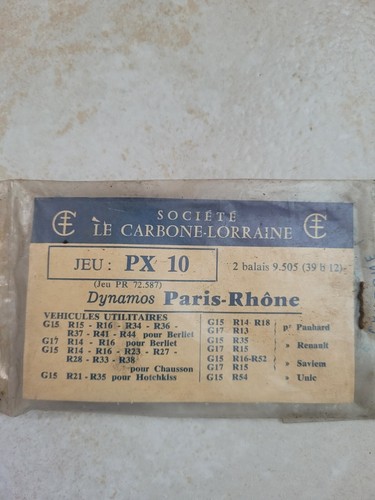 Charbons dynamo paris rhone - dynamo,