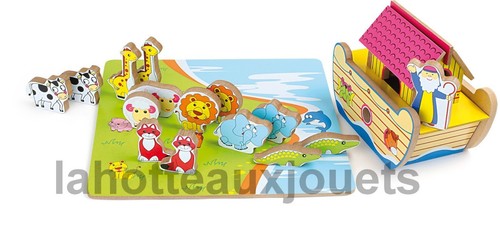 Arche noe jouet bois a - de, en