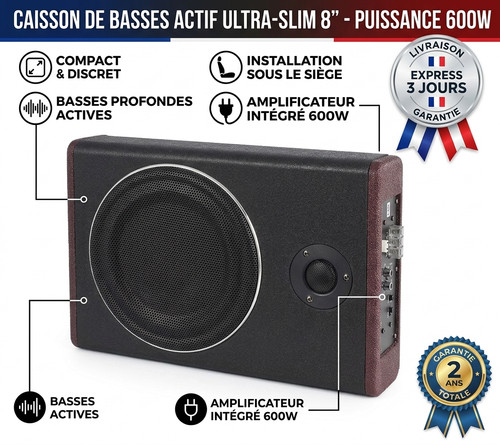 Caisson basse voiture - caisson, de