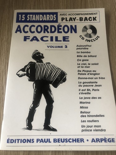 Livre accordéon facile - accordÉon,