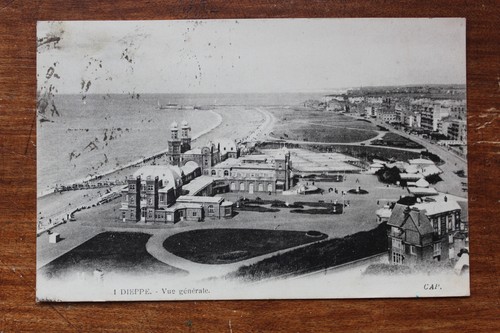 Carte postale ancienne dieppe - carte,