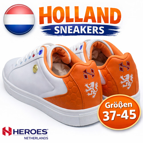 Holland sneaker orange fan - orange,