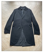 * Vintage France Paris 1910's * Veste redingote costume homme Queue pie 1920's