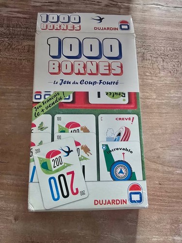 Jeu cartes 1000 - 1000, bornes