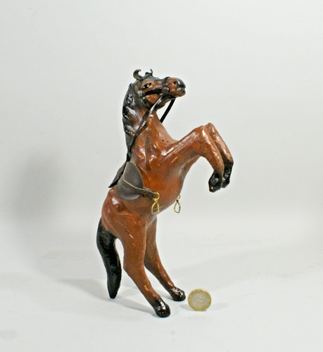 Cheval cabre recouvert - cheval, de